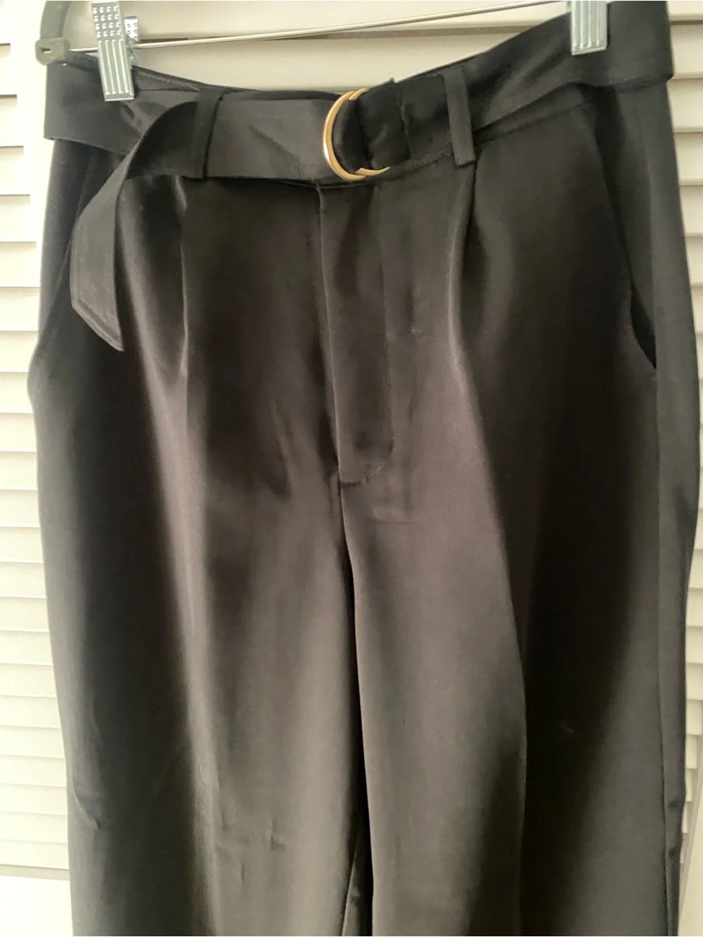 7 For All Mankind Women's Pleated Wide Leg Trousers Size S